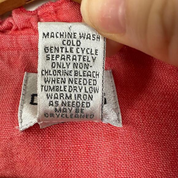 Chico's Womens 100% Linen Open Jacket Blazer Size 0 (US Small/4) Coastal Beach - Picture 6 of 6